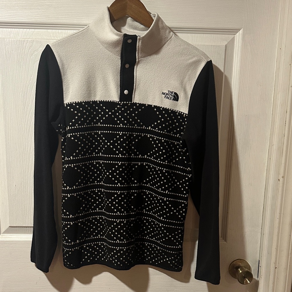 The North Face Monochrome Patterned Fleece